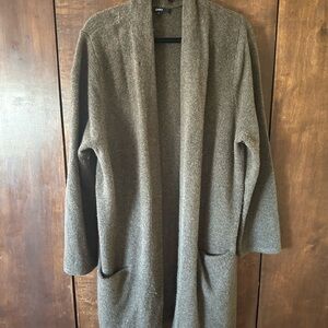 Quince Brown Mongolian Cashmere Cardigan